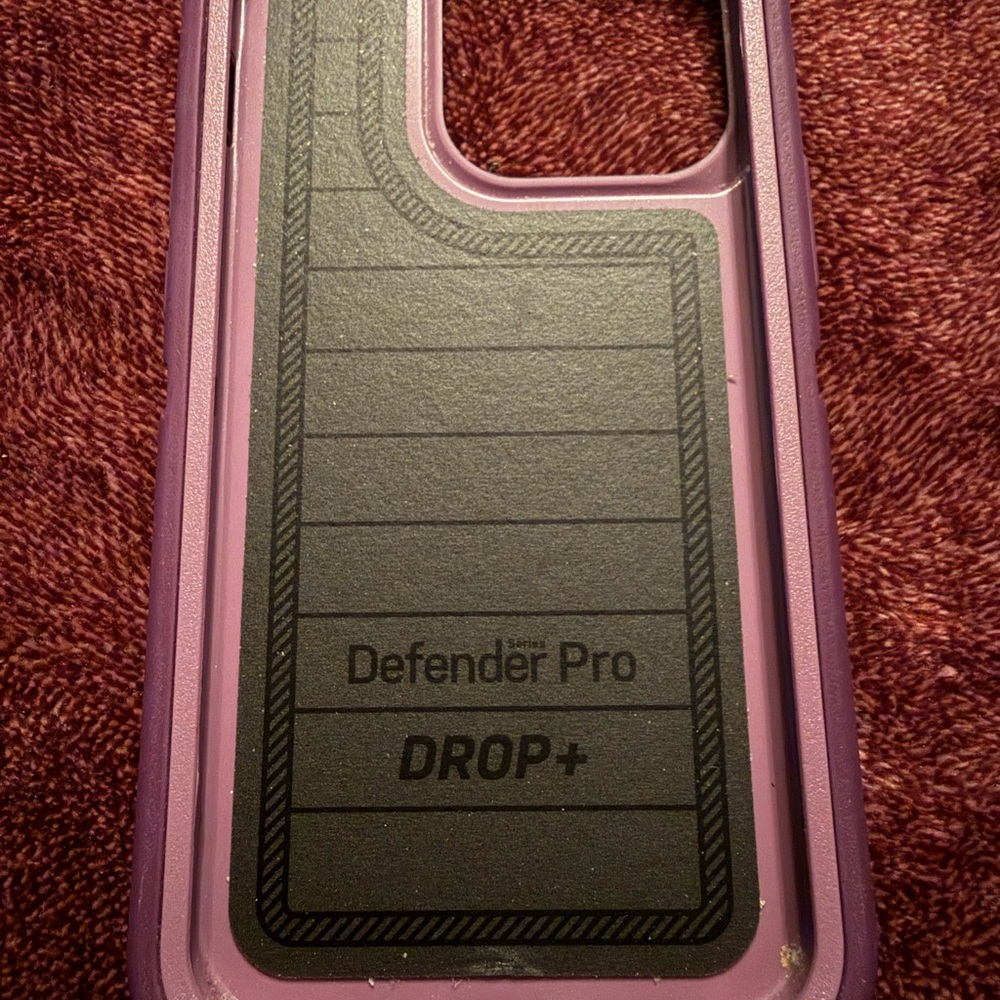 OtterBox Defender Pro Drop+ Protective Case in Purple and Black
